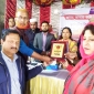 ঈশ্বরগঞ্জে উপজেলা শিক্ষা অফিসারের বিদায় সংবর্ধনা