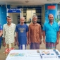 বিশ্বনাথে জুয়া খেলার সামগ্রীসহ ৪ জুয়াড়ি গ্রেফতার