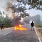 খাগড়াছড়িতে ইউপিডিএফের সড়ক অবরোধ পালিত