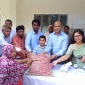 নবীগঞ্জে বন্যা দুর্গত এলাকায় সিলেট বিভাগীয় কমিশনার কর্তৃক ত্রাণ বিতরণ