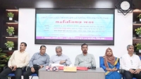 শিক্ষা মন্ত্রণালয়ের অতিরিক্ত সচিব এর রাবিপ্রবি প্রকল্প পরিদর্শন ও মতবিনিময়