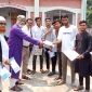 ঈশ্বরগঞ্জে শিক্ষামূলক লিফলেট বিতরণ