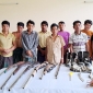 আলীকদম সেনা জোনের অভিযানে ৫টি দেশীয় অস্ত্র উদ্ধার : আটক-৯