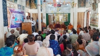 রাঙামাটিতে বিদর্শন ভাবনা কোর্সের শেষে সম্মিলিত পূণ্যানুষ্ঠান অনুষ্ঠিত