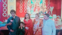 বারিধারা ডিওএইচএ দুর্গাপূজার মন্ডপ পরিদর্শন করলেন ডিবিসি নিউজ চ্যানেল এর পরিচালক