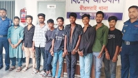 মিরসরাইয়ে মোটরসাইকেল চোর চক্রের সদস্যসহ গ্রেপ্তার-৯
