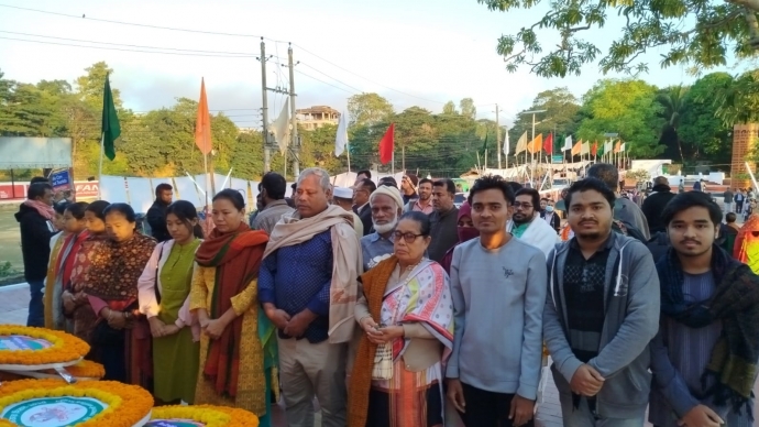 রাঙামাটিতে মহান বিজয় দিবসে বিপ্লবী ওয়ার্কার্স পার্টির শ্রদ্ধাঞ্জলী