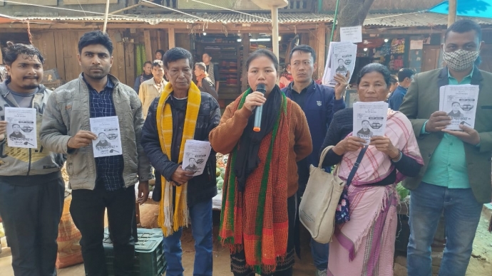 আমি নির্বাচিত হলে জনগণকে সাথে নিয়ে ঘুষমুক্ত রাঙামাটি গড়বো : জুঁই চাকমা