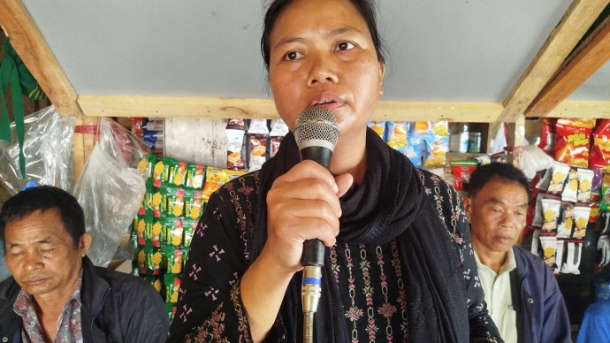 জনগণের ভোটাধিকার রক্ষার্থে আমি নির্বাচন করছি : জুঁই চাকমা