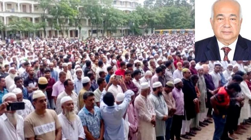 চিরনিদ্রায় শায়িত বীর মুক্তিযোদ্ধা ও সংবিধান প্রণেতা ইঞ্জিনিয়ার মোশাররফ হোসেন