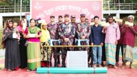সমাজের সুবিধা বঞ্চিত মানুষের মুখে হাসি ফোটাতে ১২ বিজিবি কার্যক্রম চালিয়ে যাচ্ছে : লেঃ কর্ণেল মাহতাব