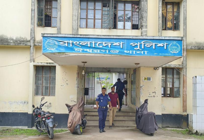 ঈশ্বরগঞ্জে অজ্ঞাত নারীর মরদেহ উদ্ধার