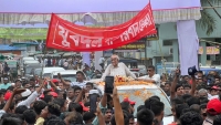 বান্দরবানে বর্ণাঢ্য আয়োজনে পার্বত্য মন্ত্রী সাচিং প্রু জেরীকে’কে সংবর্ধনা