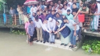 বিএনপির প্রতিষ্ঠাবার্ষিকী উপলক্ষে সুগন্ধা নদীতে ৫ মণ মাছের পোনা অবমুক্ত