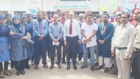 ঝালকাঠিতে ডেঙ্গু প্রতিরোধ ও পরিচ্ছন্নতা অভিযান
