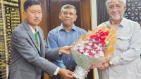 পার্বত্য চট্টগ্রাম বিষয়ক মন্ত্রণালয়ের মন্ত্রীর সাথে রাবিপ্রবি’র ভিসি’র সৌজন্য সাক্ষাৎ