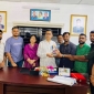 জাতীয় পুরস্কারজয়ী সাইমুনকে অভিনন্দন জানালেন দীপেন দেওয়ান এমপি