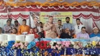 ঝালকাঠির মণ্ডপে মণ্ডপে বিদায়ের সুর, প্রধানমন্ত্রীর পক্ষ থেকে অনুদান