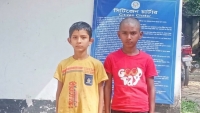 আহসানগঞ্জ রেলস্টেশন থেকে  উদ্ধারকৃত দুই শিশুর পরিবারের সন্ধান চায় পুলিশ